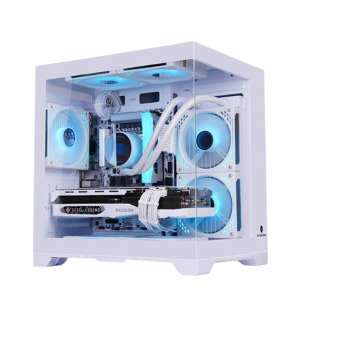 Matx Open view fish tank case - White （No fans included）
