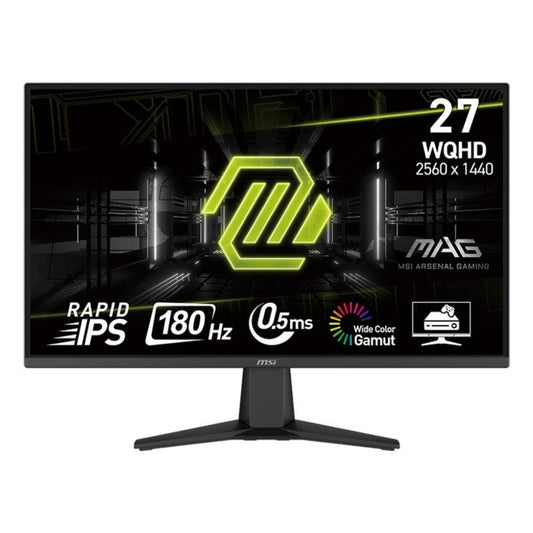 MSI MAG 275QF 27" WQHD Rapid IPS 180Hz 0.5ms Adaptive-Sync Gaming Monitor