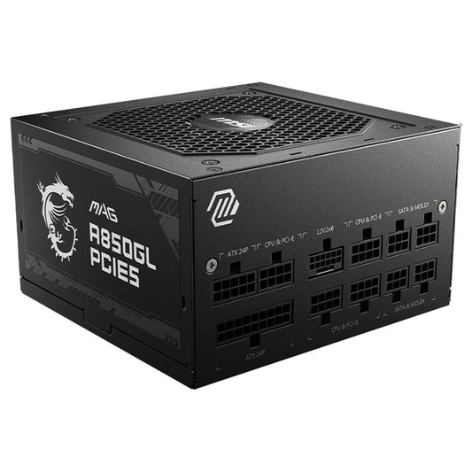 MSI MAG A850GL PCIE5 850W 80+ Gold ATX 3.0 Power Supply