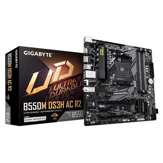 Gigabyte B550M DS3H AC AM4 mATX Motherboard