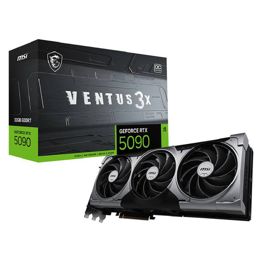MSI GeForce RTX 5090 32GB Ventus 3X OC GDDR7 Graphics Card