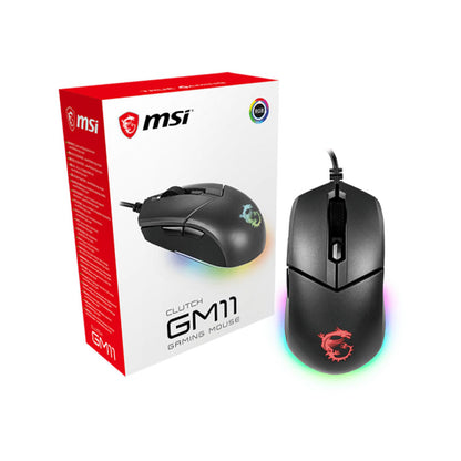 MSI Clutch GM11 RGB Gaming Mouse White